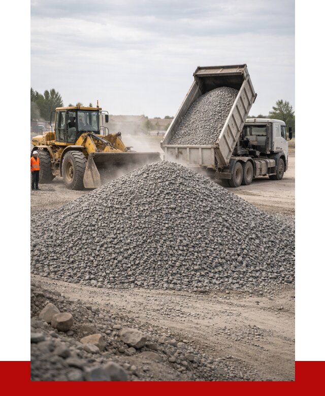 Купить щебень с доставкой в Зеленокумске от 2546 руб. | ПРОНЕРУДЗлм