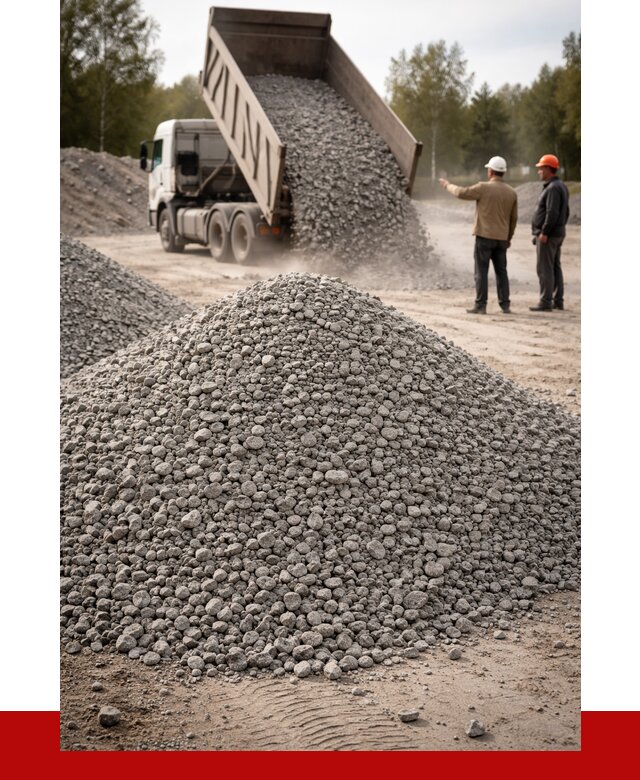 Гранитный щебень фракция 0-5 в Зеленокумске от 2953 руб ПРОНЕРУДЗлм