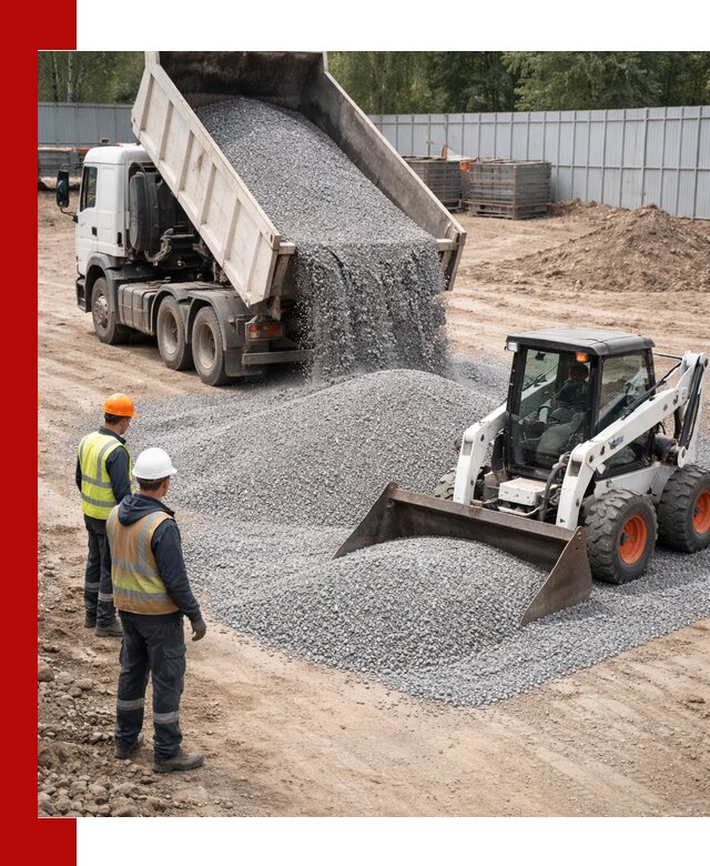 Доставка и продажа гранитного щебня фракции 0-5 в Зеленокумске