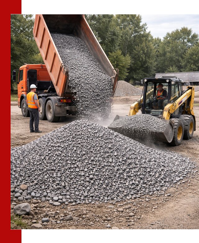 Купить гранитный щебень фракции 5–10 в Зеленокумске с доставкой