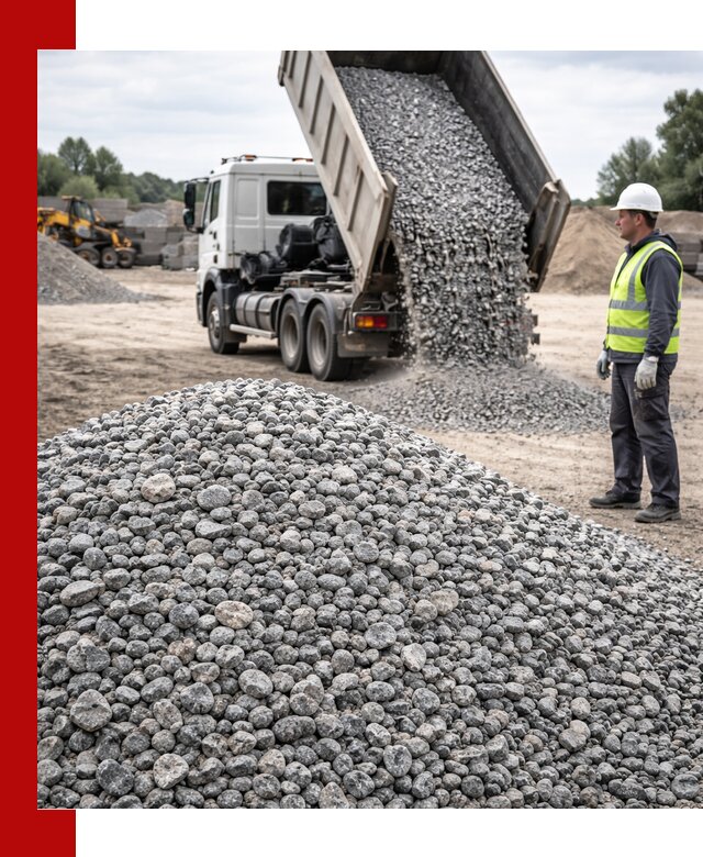 Доставка и продажа гранитного щебня фракции 5-20 в Зеленокумске