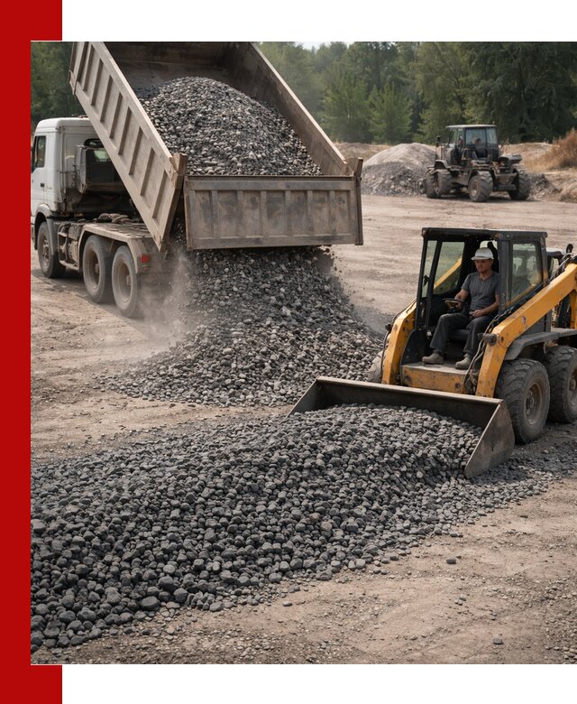 Гранитный щебень фракция 40-70 с доставкой в Зеленокумске