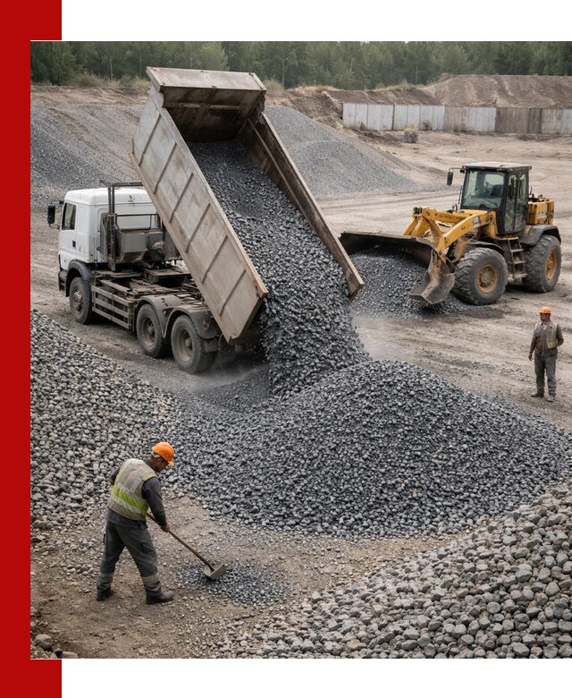 Щебень габбро-диабаз фр. 5-20 с доставкой в Зеленокумске