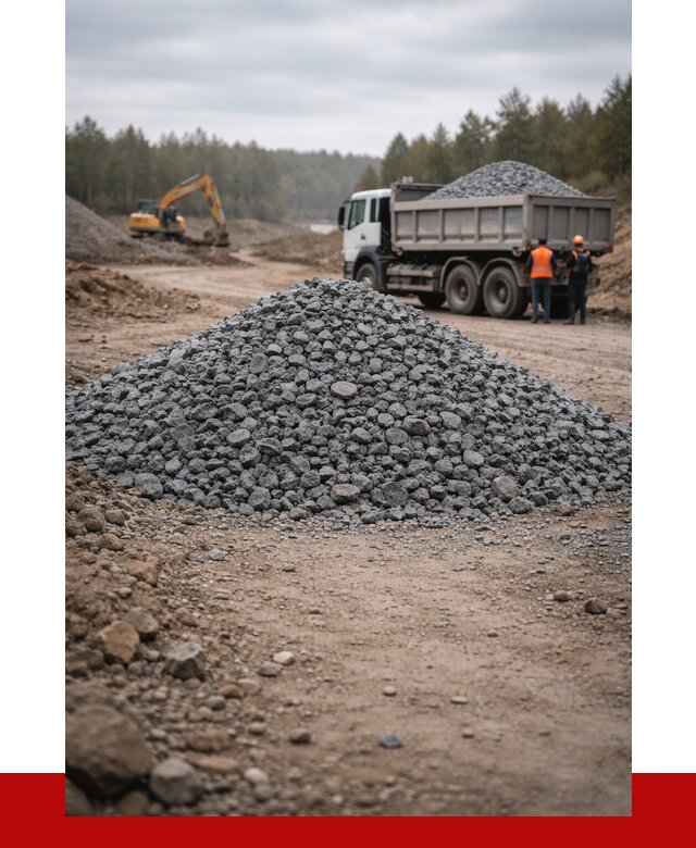 Щебень габбро диабаз фракция 40-70 в Зеленокумске от 2240 р-ПРОНЕРУДЗлм