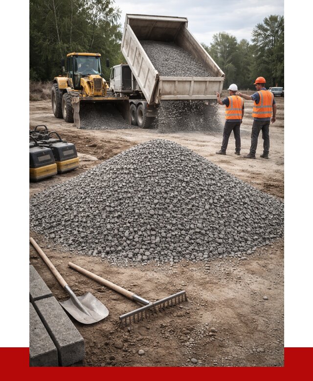 Гравийный щебень купить в Зеленокумске от 2240 р. ПРОНЕРУДЗлм