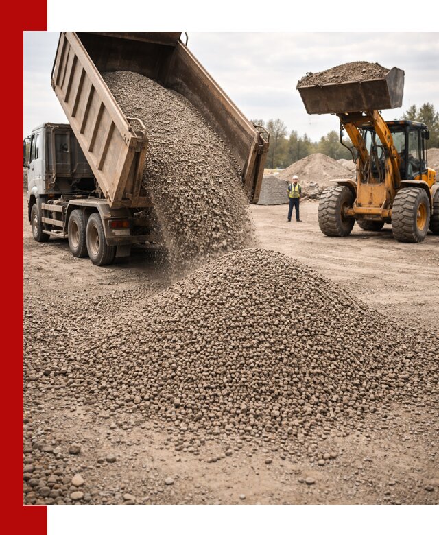 Гравийный щебень фракция 3–10 с доставкой в Зеленокумске