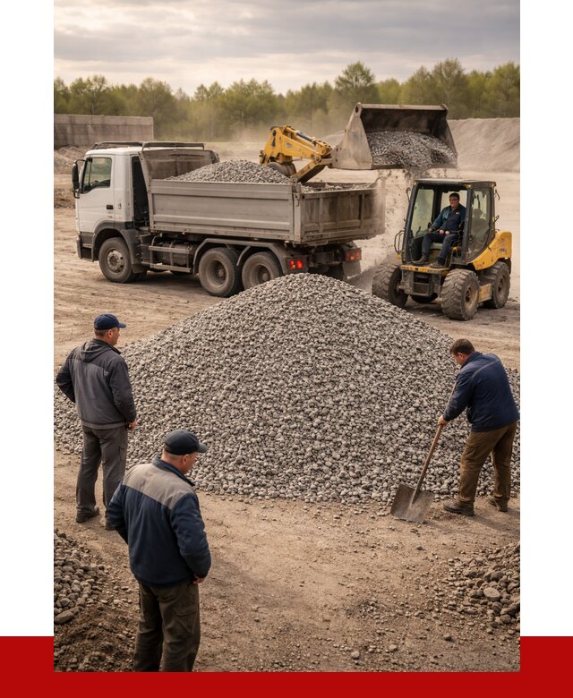 Гравийный щебень фракция 5-20 в Зеленокумске от 2444 р. ПРОНЕРУДЗлм