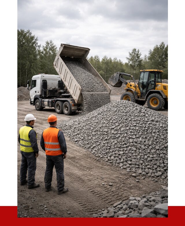 Гравийный щебень фракция 40-70 в Зеленокумске от 9673р | ПРОНЕРУДЗлм