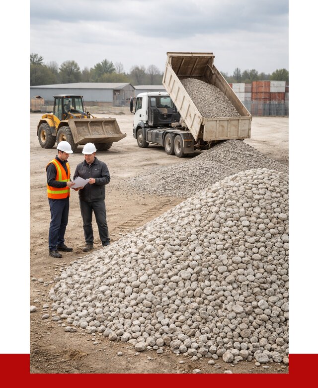 Известняковый щебень в Зеленокумске от 1425 р. доставка | ПРОНЕРУДЗлм