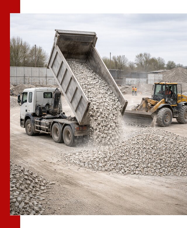 Доставка и продажа известнякового щебня в Зеленокумске