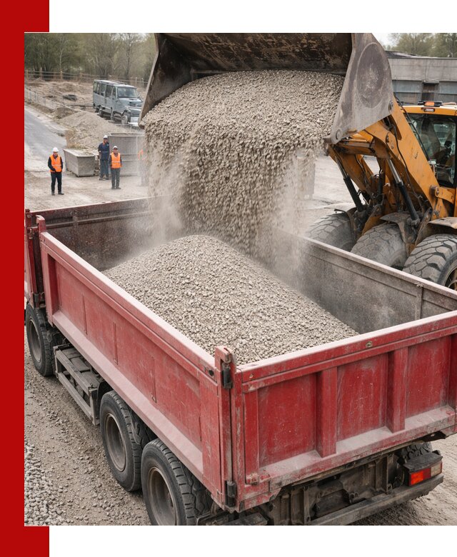 Купить известняковый щебень фракции 0-5 с доставкой в Зеленокумске