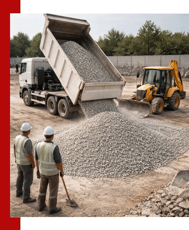 Купить известняковый щебень фракции 5–10 мм с доставкой в Зеленокумске