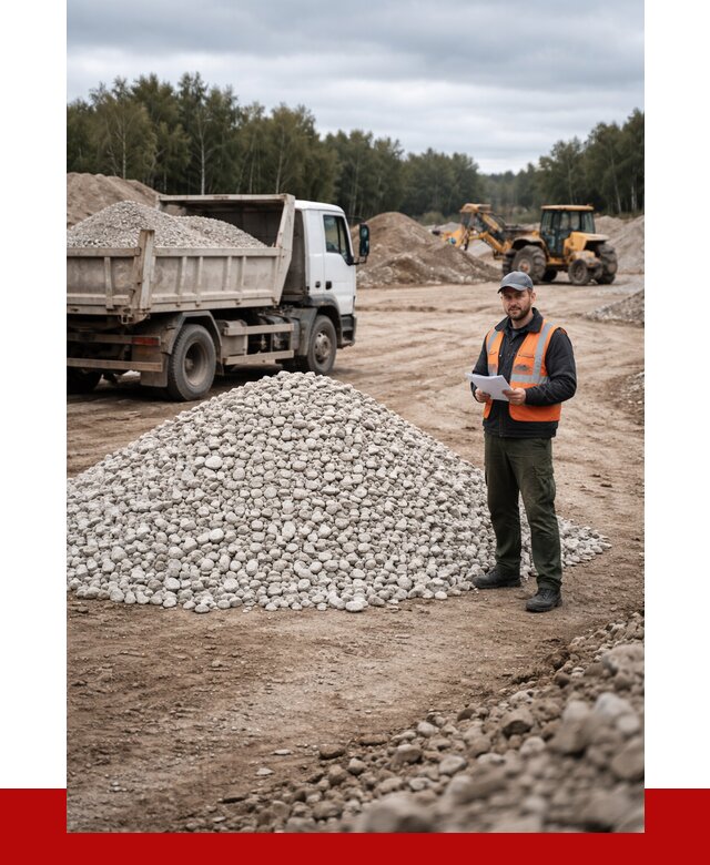 Доломитовый щебень в Зеленокумске купить от 2240 р., ПРОНЕРУДЗлм