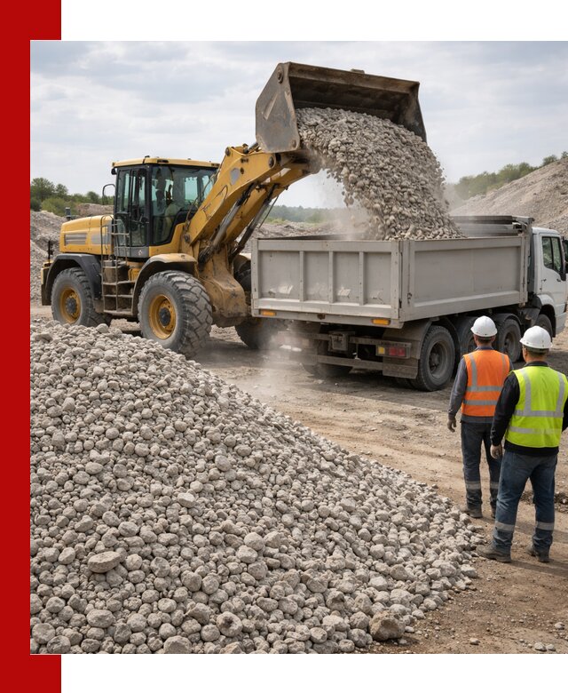 Доломитовый щебень фракция 40–71 доставка и продажа в Зеленокумске