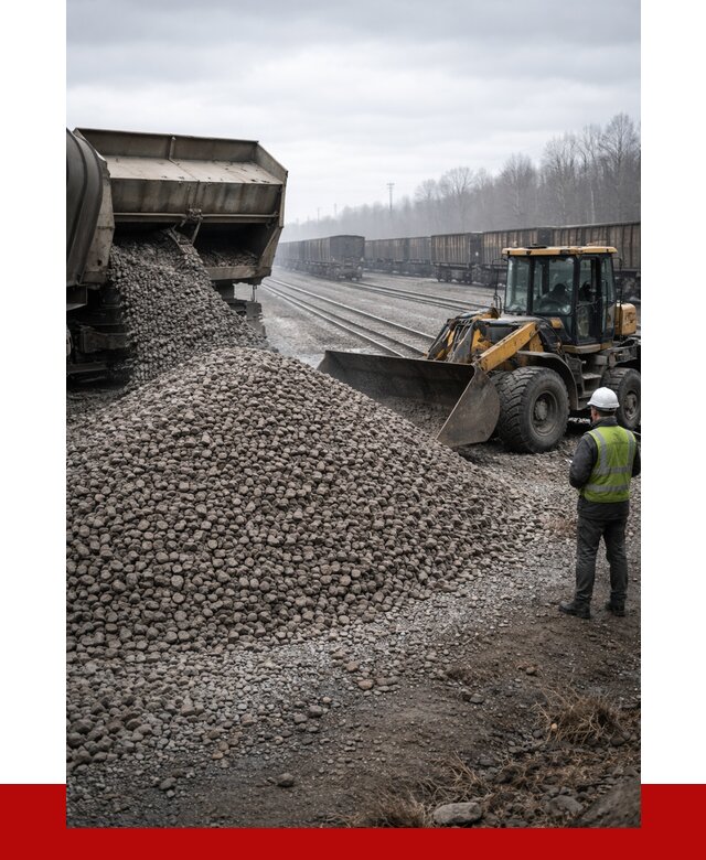 Купить железнодорожный щебень в Зеленокумске от 2851 р. | ПРОНЕРУДЗлм