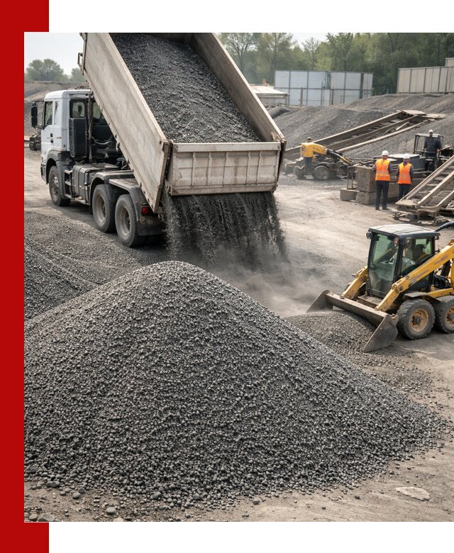 Вторичный щебень фракция 0–5 с доставкой в Зеленокумске