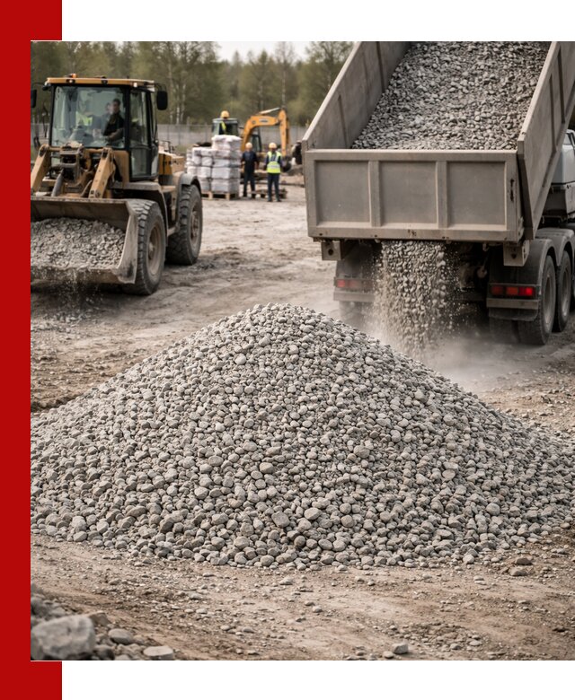 Вторичный щебень фракции 5-20 в Зеленокумске — доставка и продажа крупнотоннажно