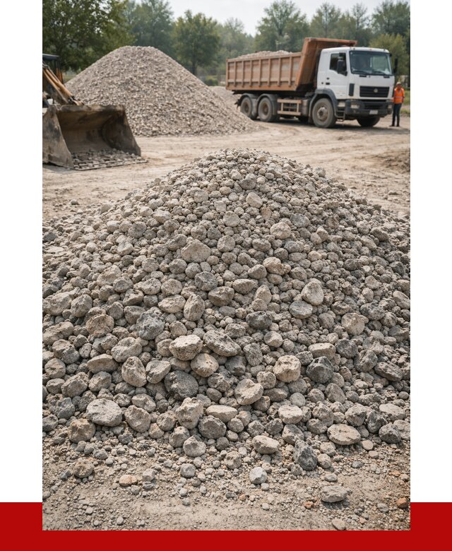 Вторичный щебень фракция 20-40 в Зеленокумске от 2240 р ПРОНЕРУДЗлм