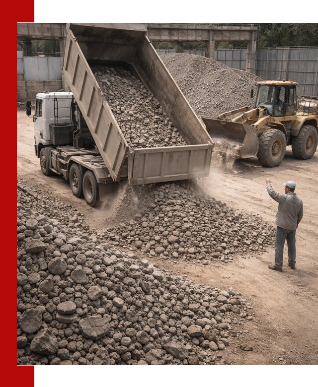 Вторичный щебень фракция 20-40 с доставкой в Зеленокумске