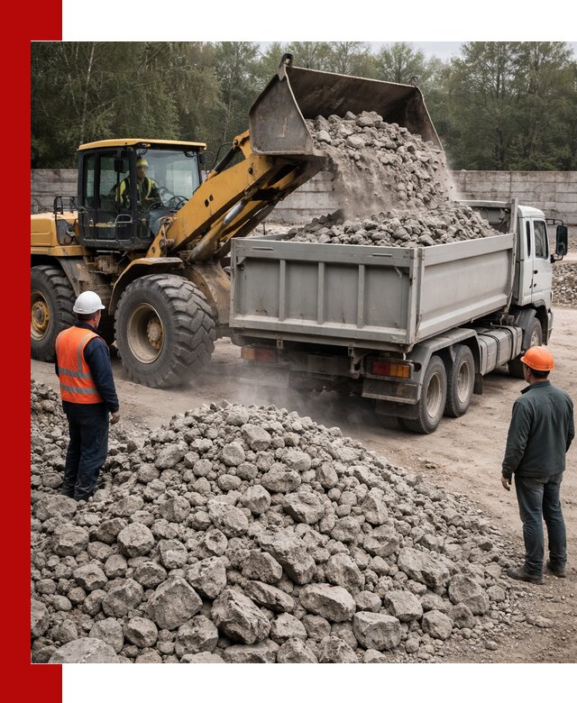 Вторичный щебень фракция 70–150 в Зеленокумске с доставкой