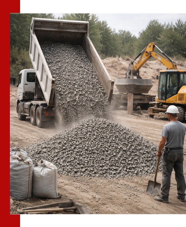 Доставка и продажа бетонного щебня в Зеленокумске