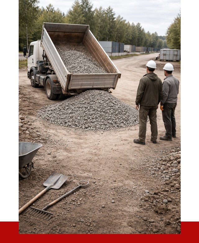 Бетонный щебень фракция 5-20 в Зеленокумске от 3258 р., ПРОНЕРУДЗлм