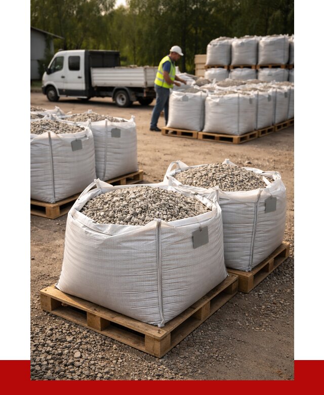 Щебень в мешках с доставкой в Зеленокумске от 4276 р. | ПРОНЕРУДЗлм