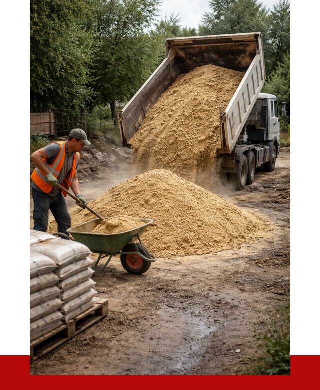 Купить песок с доставкой в Зеленокумске от 1833 р. | ПРОНЕРУДЗлм