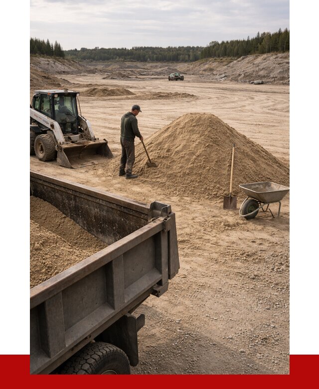 Карьерный песок среднезернистый в Зеленокумске, от 2240 р. ПРОНЕРУДЗлм