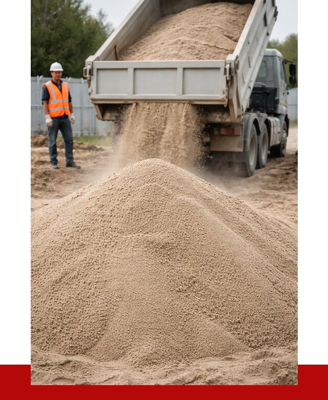 Купить сеяный песок с доставкой в Зеленокумске от 2240 р ПРОНЕРУДЗлм