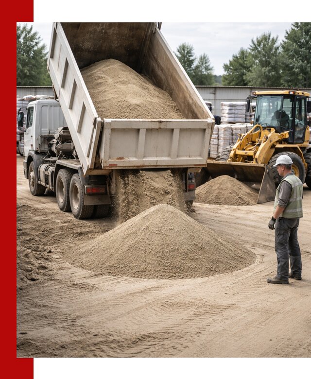 Поставка и доставка песка для бетона в Зеленокумске