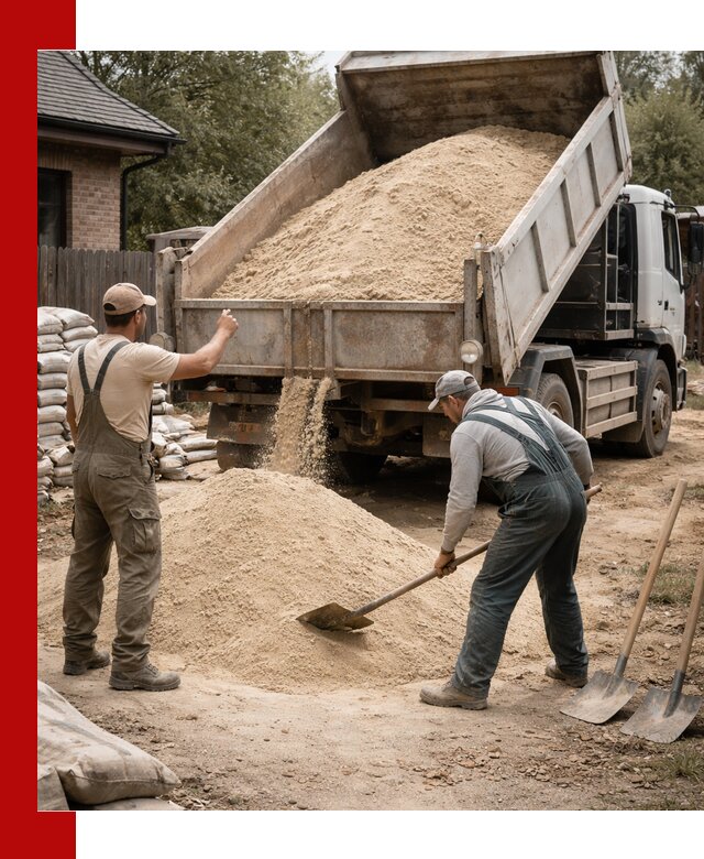 Песок для штукатурки с доставкой в Зеленокумске качественный и чистый