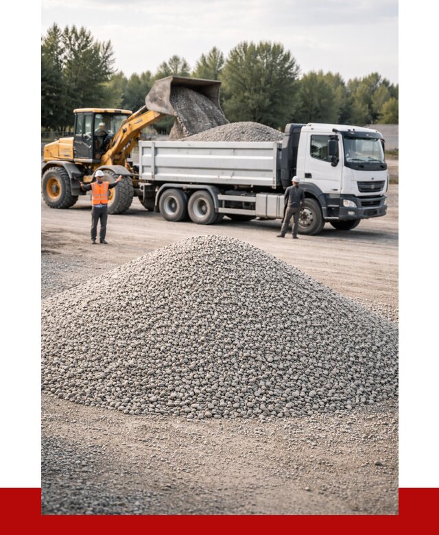 Купить мытый гравий в Зеленокумске от 3564 р, доставка ПРОНЕРУДЗлм