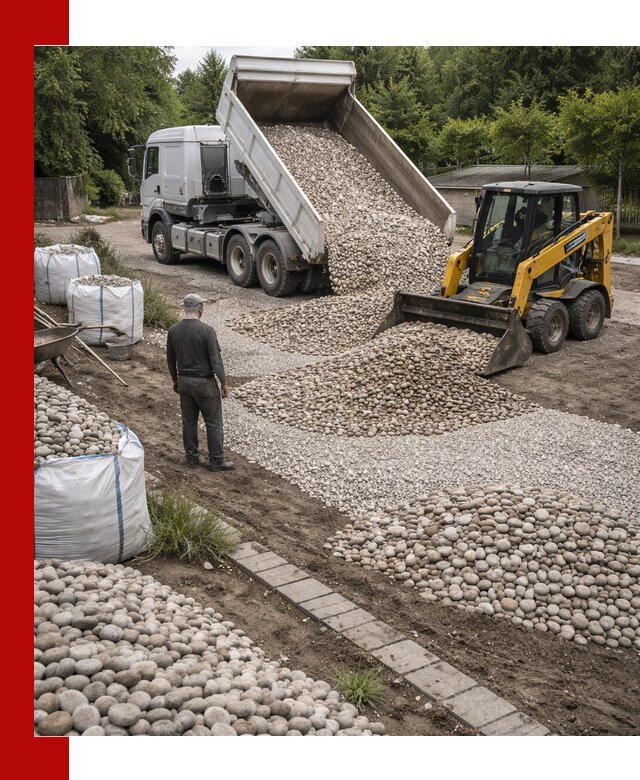 Доставка морской гальки оптом и в розницу в Зеленокумске