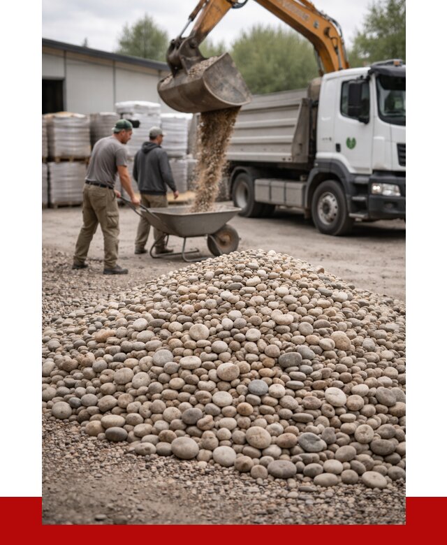 Галька декоративная в Зеленокумске от 3258 р. за куб | ПРОНЕРУДЗлм