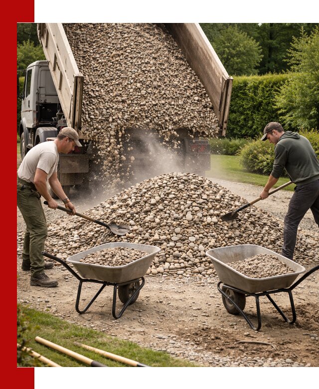 Доставка и продажа декоративной гальки в Зеленокумске