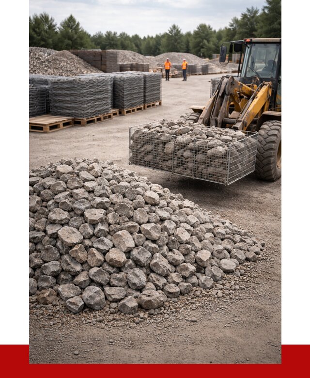 Камень для габионов фракция 70-150 в Зеленокумске от 4276 р. | ПРОНЕРУДЗлм