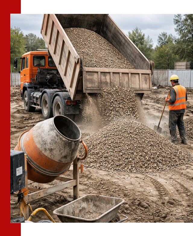 Опгс для бетона с доставкой самосвалом в Зеленокумске от производителя
