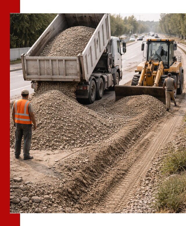 Опгс для устройства дорог и подсыпки в Зеленокумске