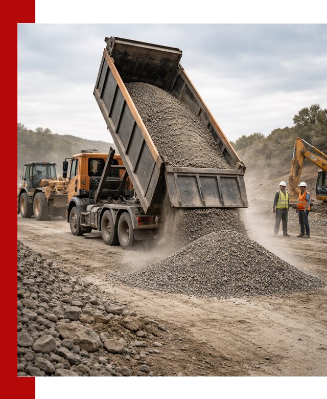 Щебёночно-песчаная смесь ЩПС С1 с доставкой в Зеленокумске