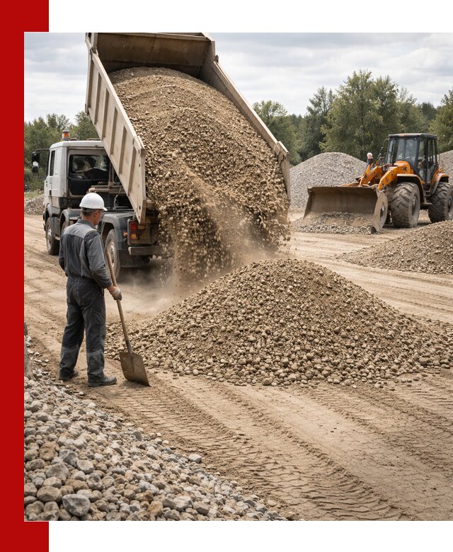 Доставка щпс С3 в Зеленокумске самосвалами и бортовыми грузовиками