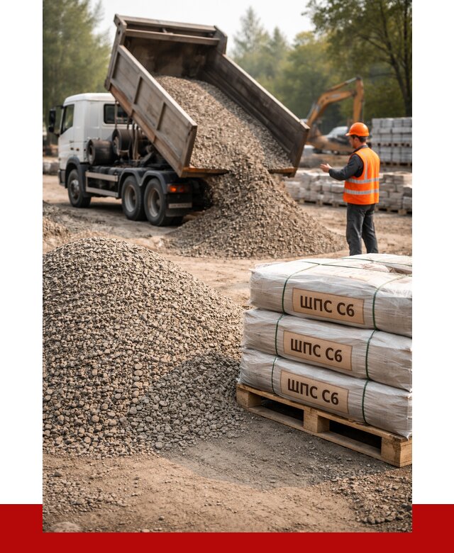 ЩПС С6 в Зеленокумске с доставкой от 2240 р. за куб | ПРОНЕРУДЗлм