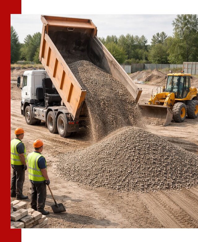 Доставка щебёночно-песчаной смеси ЩПС С7 в Зеленокумске