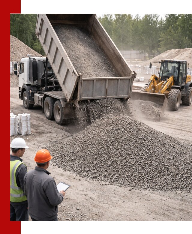 Доставка и продажа гранитного отсева 0-10 в Зеленокумске