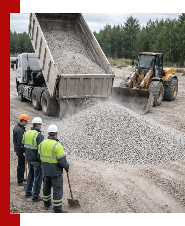 Известняковый отсев 0-5 доставка в Зеленокумске быстро и выгодно