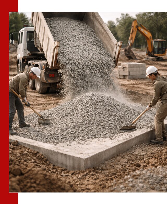 Доставка и продажа отсева для бетона в Зеленокумске