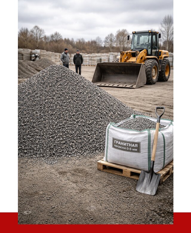 Купить гранитную крошку в Зеленокумске от 4887 р. с доставкой | ПРОНЕРУДЗлм