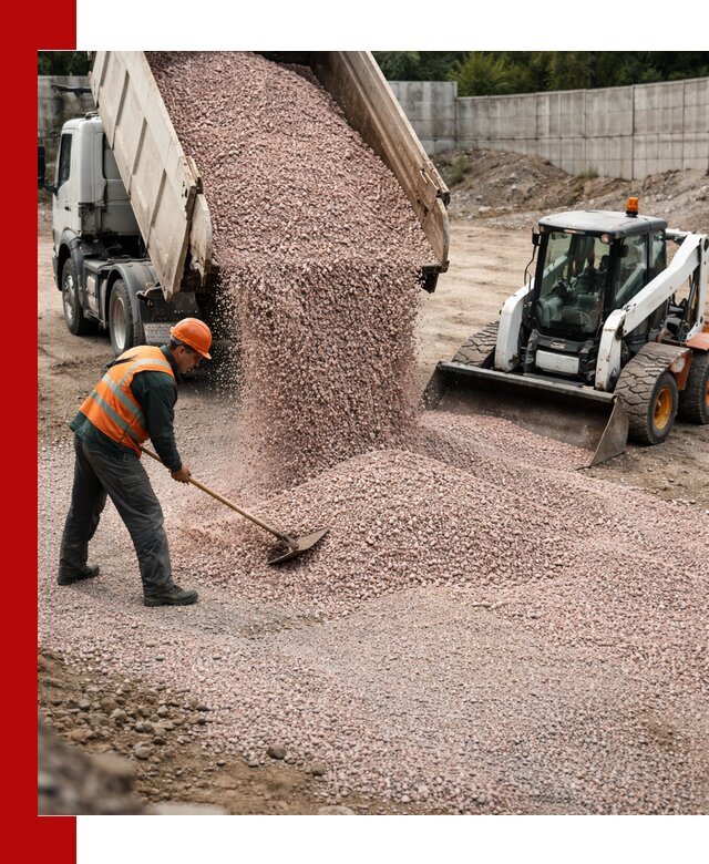 Крошка розовый гранит с доставкой в Зеленокумске от производителя