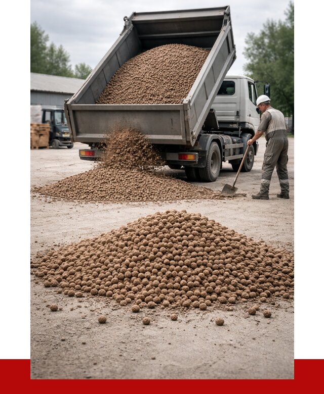 Керамзит с доставкой в Зеленокумске от 4276 р. за м3 | ПРОНЕРУДЗлм