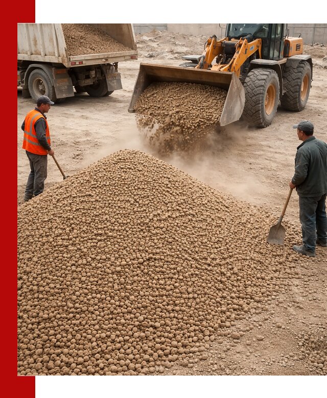 Керамзит фракция 10-20 с доставкой в Зеленокумске